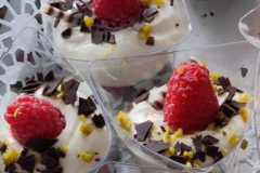 Brownie Himbeer Pistazie