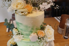 Hochzeitstorte Grün