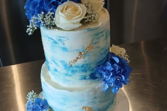 HochzeitstorteBlumenBlau