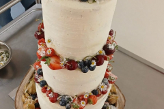 Torte Hochzeit Beeren