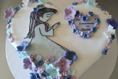 Kommunion Herz Maedchen