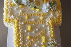 Kommunion Kreuz Buttercreme