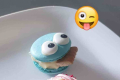 Krümelmonster Macarons