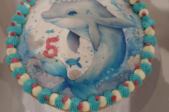 Torte Delfin Geburtstag