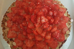 Erdbeer-Marzipan-Torte
